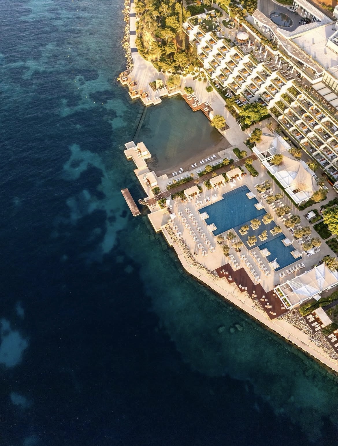 Four Seasons Astir Palace Hotel and its private pools beside the Athenian Riviera